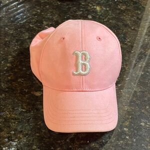 Pink Infant Boston Red Sox Hat